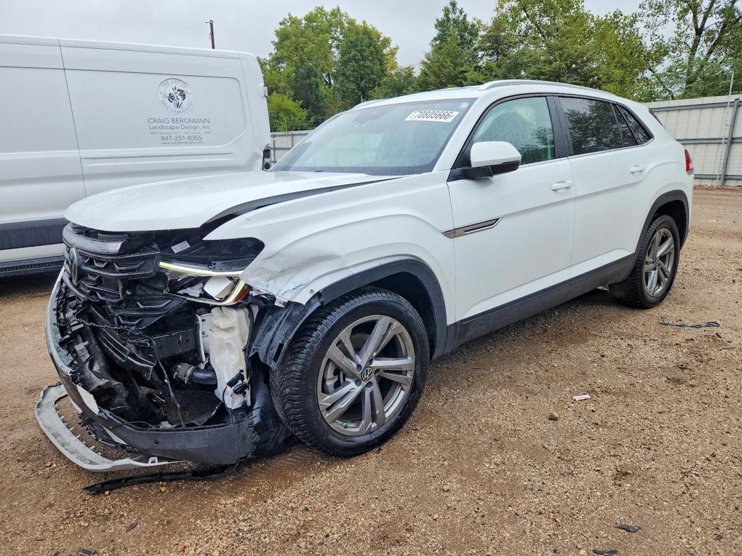 منظر 2024 VOLKSWAGEN ATLAS CROSS SPORT SE، زاوية 1