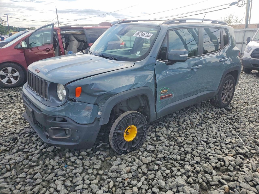 Vue de 2016 JEEP RENEGADE LATITUDE, angle 1