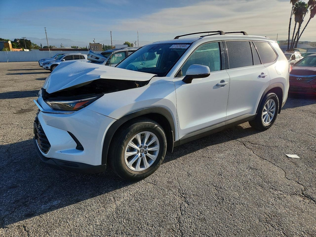 منظر 2024 TOYOTA GRAND HIGHLANDER XLE، زاوية 1