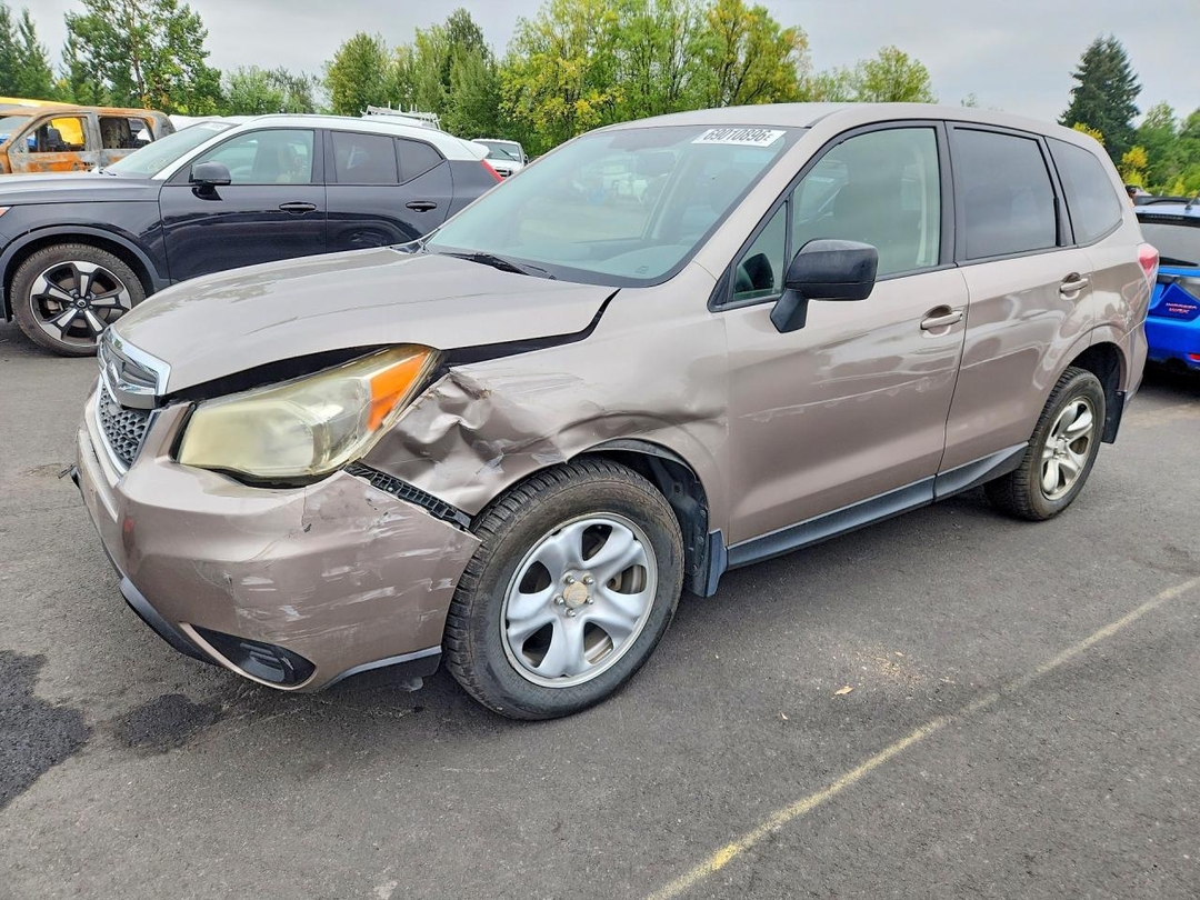 2014 SUBARU FORESTER 2.5I view, angle 1