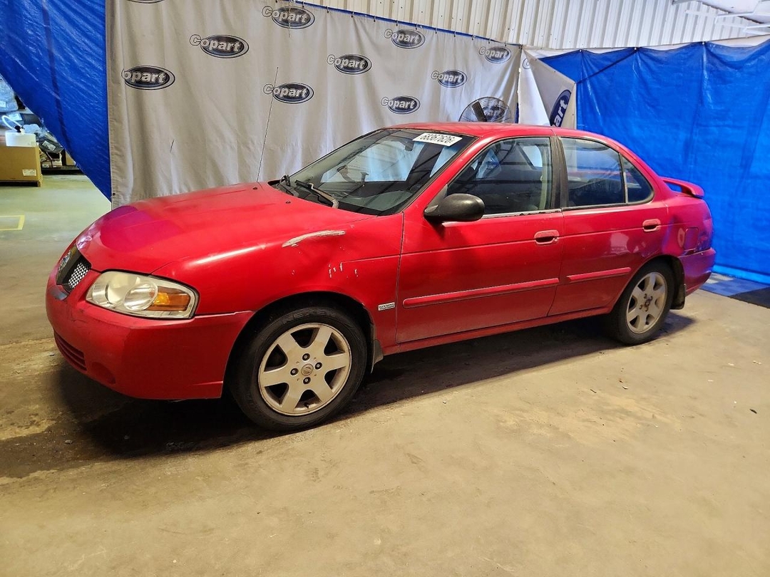 Vedere 2006 NISSAN SENTRA 1.8, unghi 1