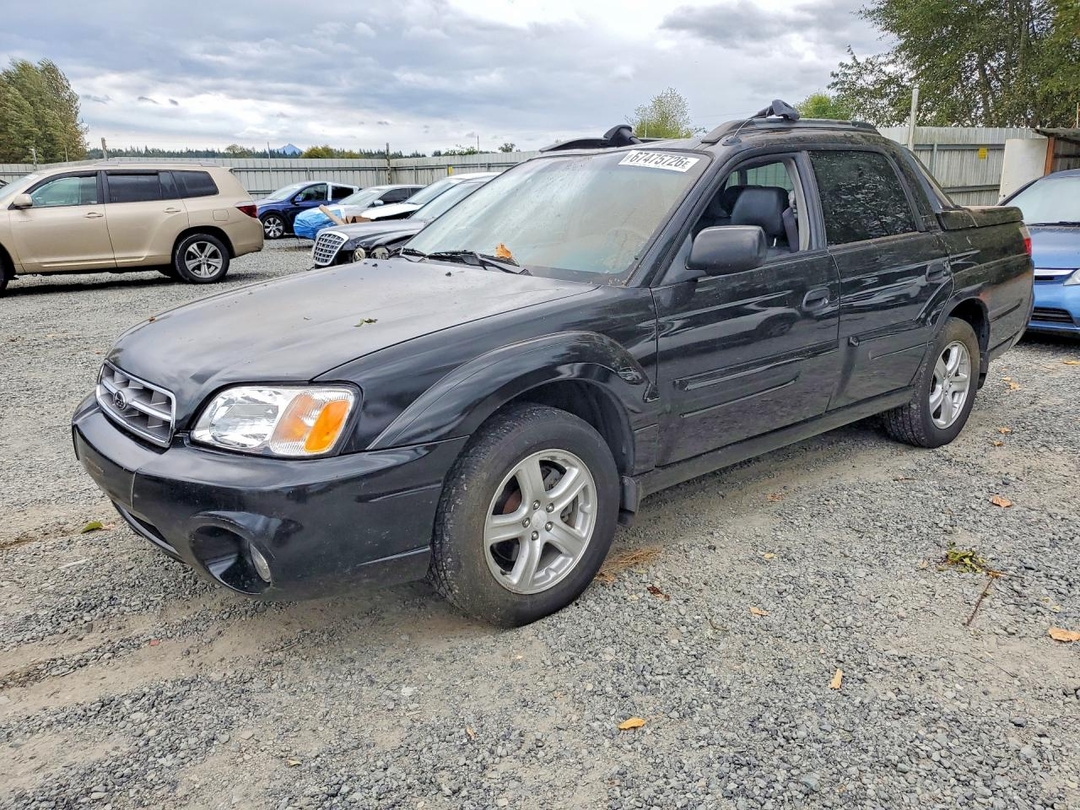 Vue de 2006 SUBARU BAJA SPORT, angle 1
