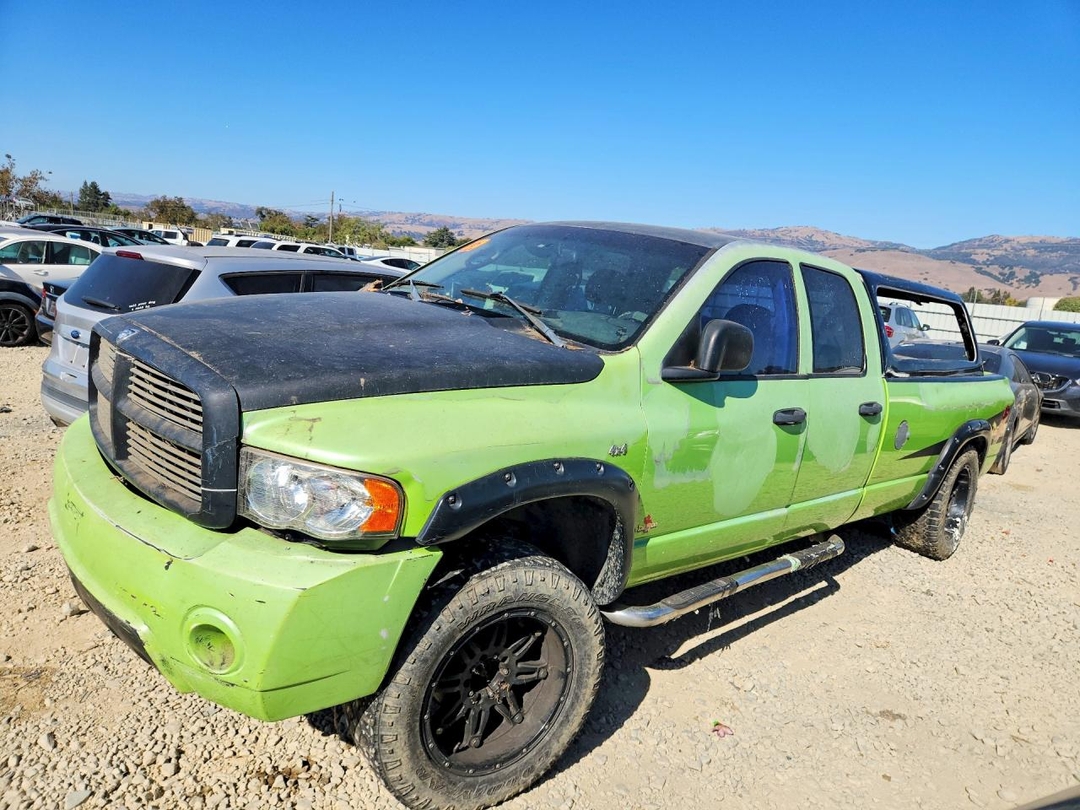 Vista de 2002 DODGE RAM 1500, ángulo 1