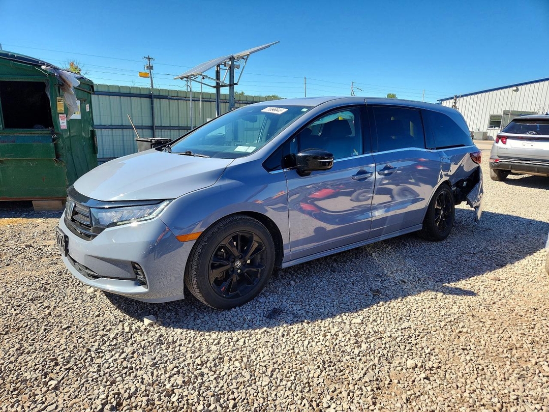 منظر 2023 HONDA ODYSSEY SPORT-L، زاوية 1