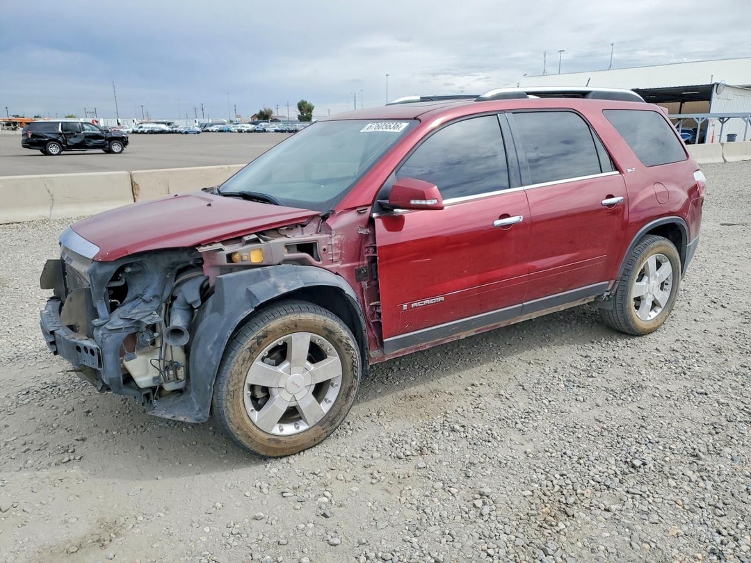 منظر 2008 GMC ACADIA SLT-1، زاوية 1