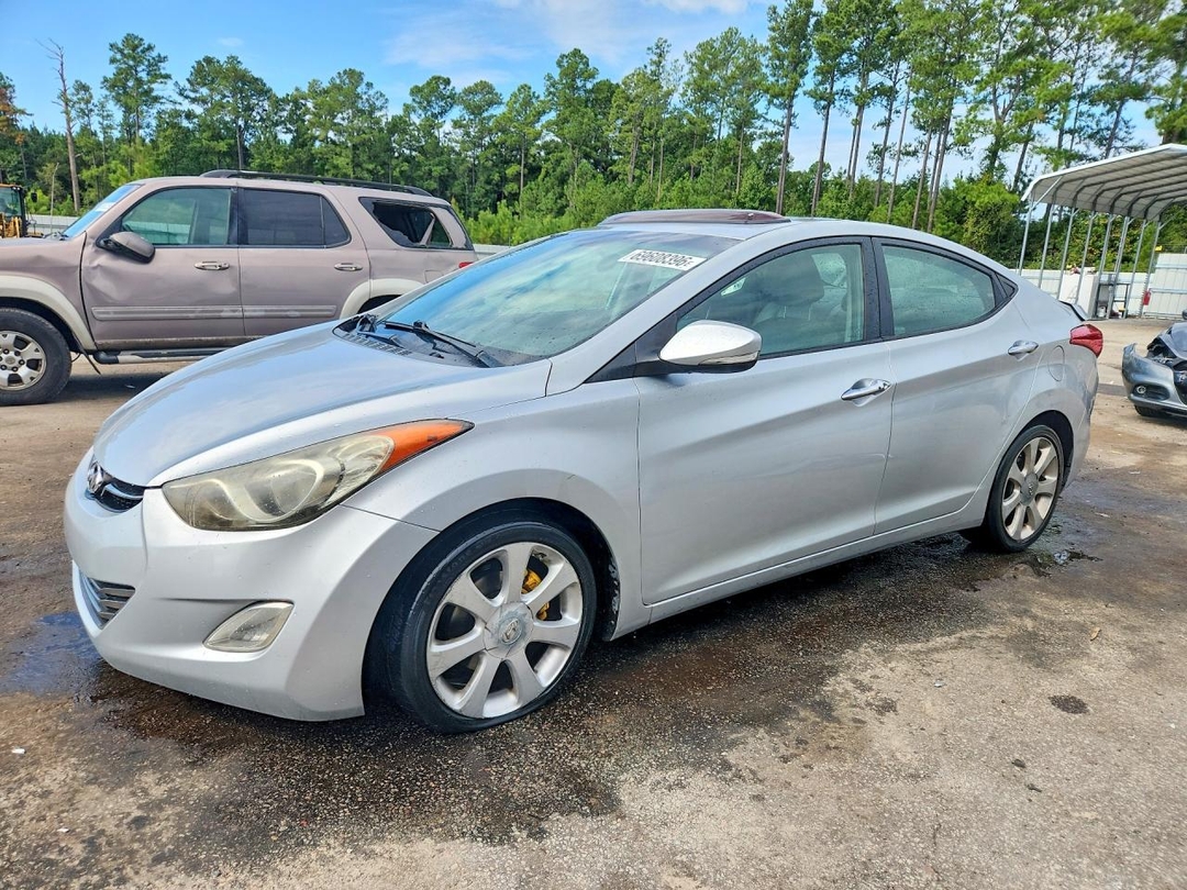 Vue de 2012 HYUNDAI ELANTRA LIMITED, angle 1