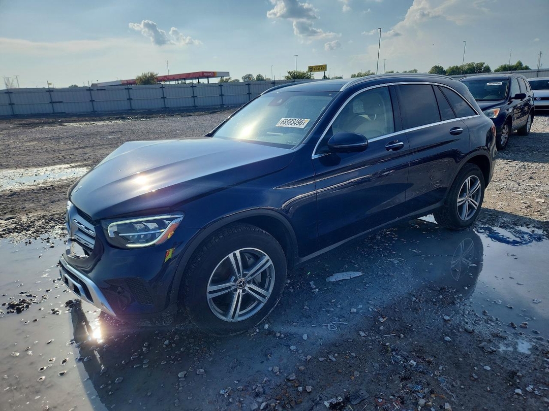 Vue de 2022 MERCEDES-BENZ GLC 300 4MATIC, angle 1