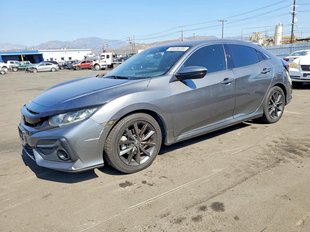 منظر 2021 HONDA CIVIC EX، زاوية 1