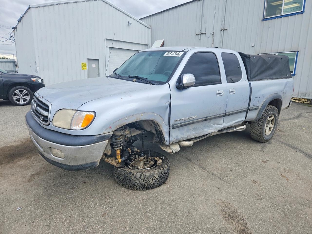 Вид 2000 TOYOTA TUNDRA SR5, угол 1