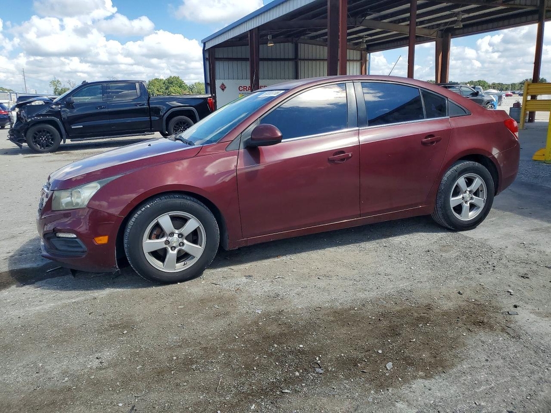 Vista de 2015 CHEVROLET CRUZE LT, ángulo 1