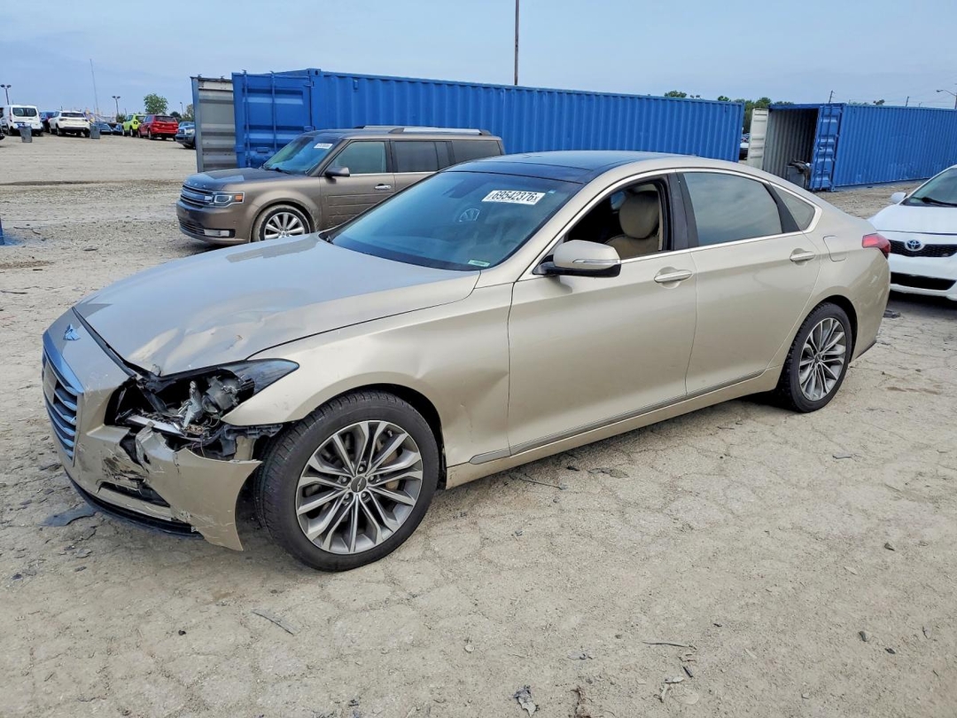 Vista de 2015 HYUNDAI GENESIS 3.8L, ángulo 1