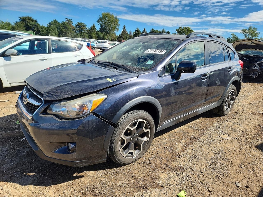 Vue de 2014 SUBARU XV CROSSTREK 2.0 LIMITED, angle 1
