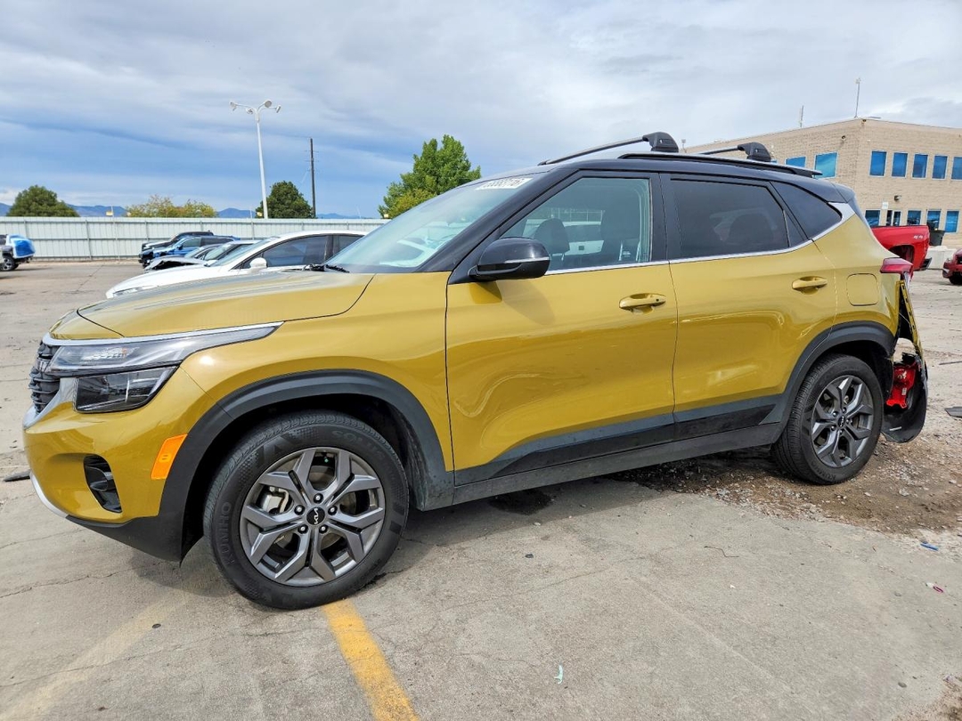 منظر 2024 KIA SELTOS S، زاوية 1