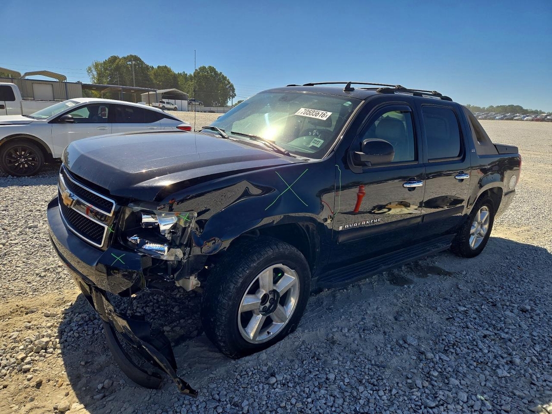 Vista de 2007 CHEVROLET AVALANCHE LTZ, ángulo 1