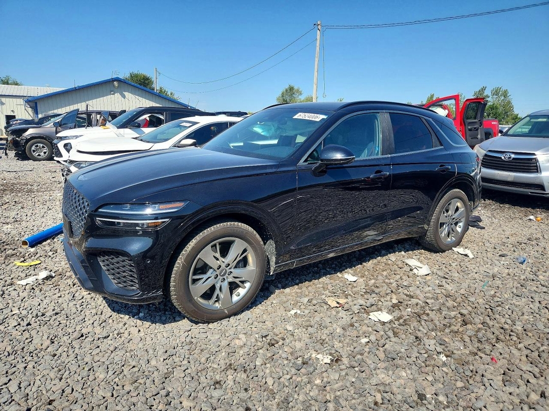 منظر 2022 GENESIS GV70 3.5T SPORT، زاوية 1