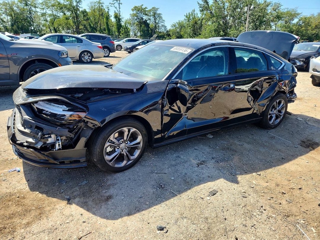 Vue de 2025 HONDA ACCORD HYBRID EXL, angle 1