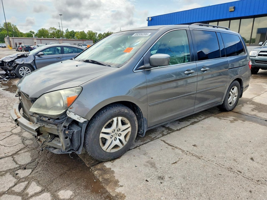 Vue de 2007 HONDA ODYSSEY EXL, angle 1