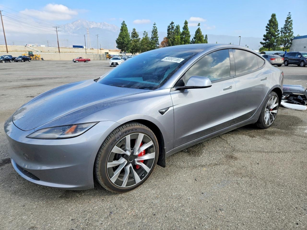Vedere 2025 TESLA MODEL 3, unghi 1