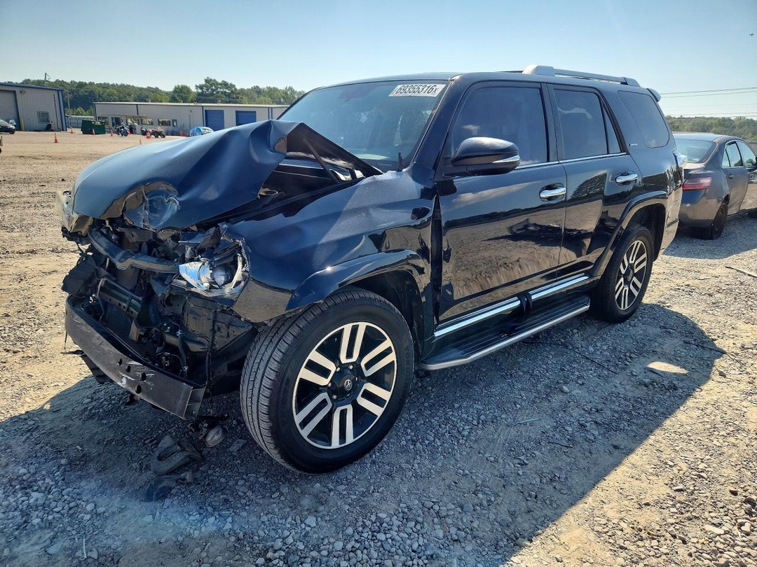 Вид 2016 TOYOTA 4RUNNER LIMITED, угол 1