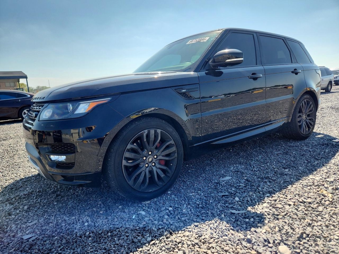 Vue de 2016 LAND ROVER RANGE ROVER SPORT HST, angle 1