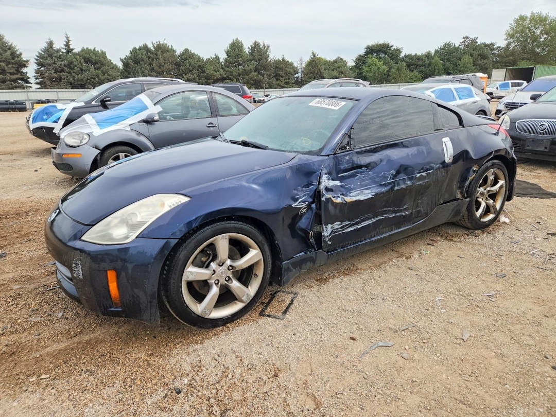 Вид 2007 NISSAN 350Z BASE, угол 1