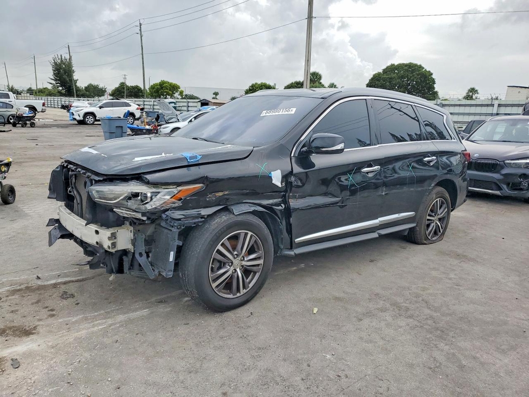 Vista de 2018 INFINITI QX60 BASE, ángulo 1