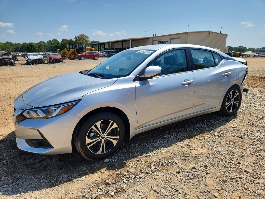 منظر 2022 NISSAN SENTRA SV، زاوية 1
