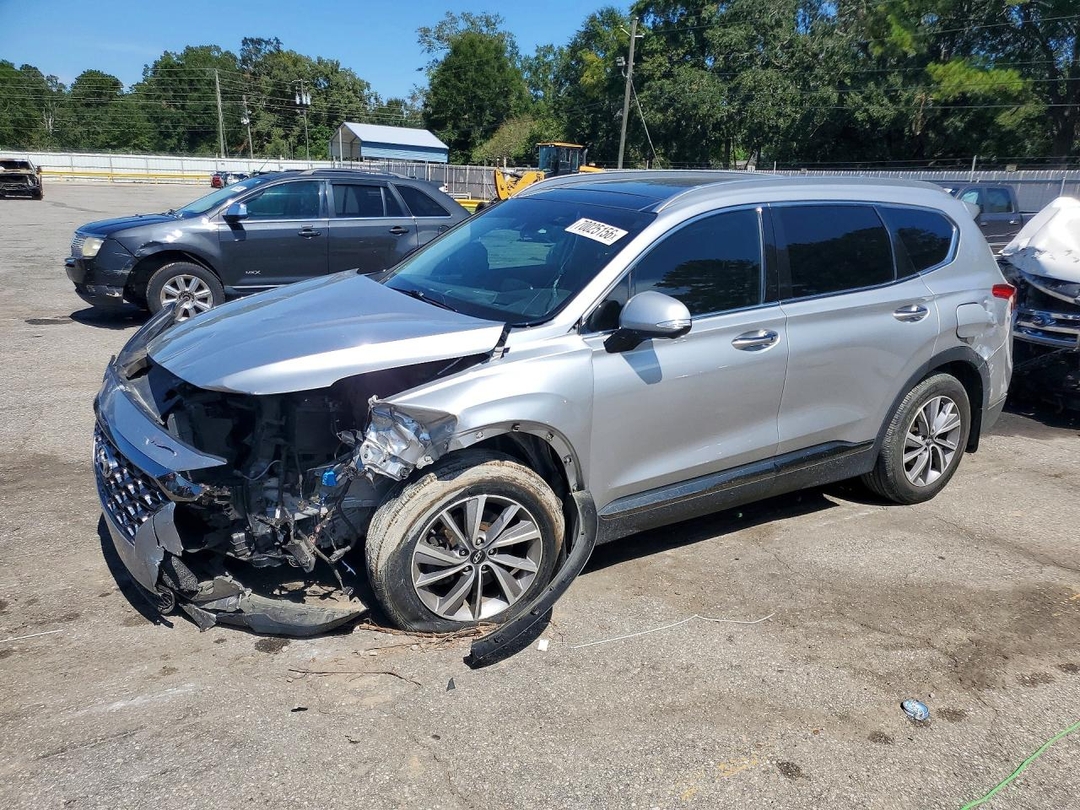 Вид 2020 HYUNDAI SANTA FE LIMITED, угол 1