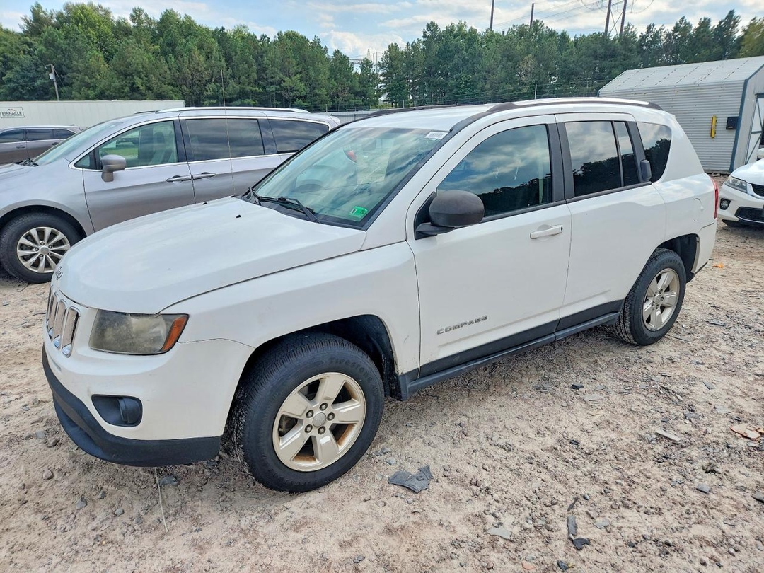 منظر 2014 JEEP COMPASS SPORT، زاوية 1
