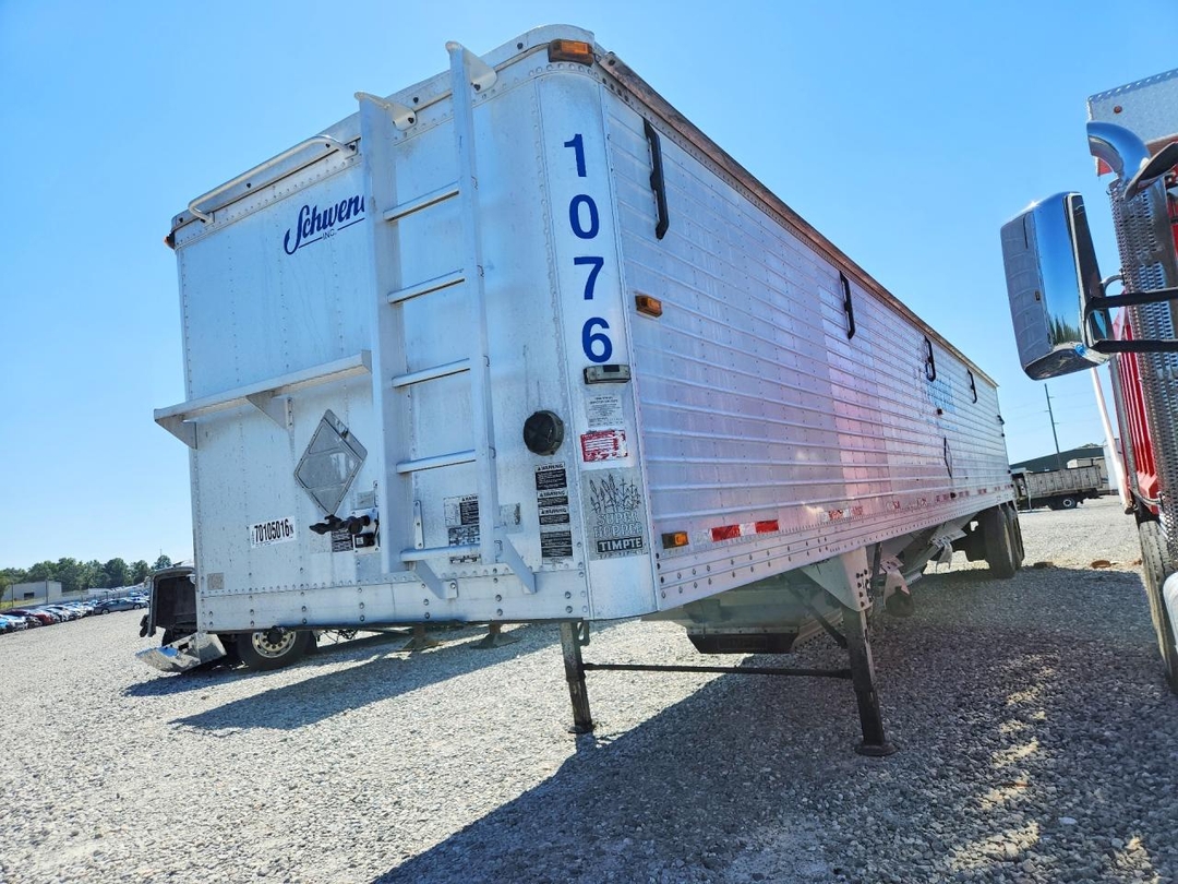 Vista de 2007 TIMPTE HOPPER BOTTOM GRAIN TRAILER, ángulo 1
