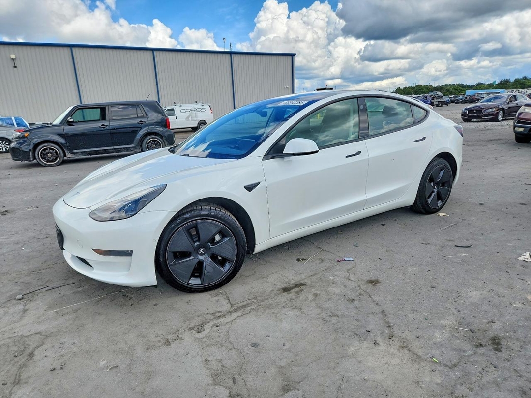 منظر 2021 TESLA MODEL 3، زاوية 1