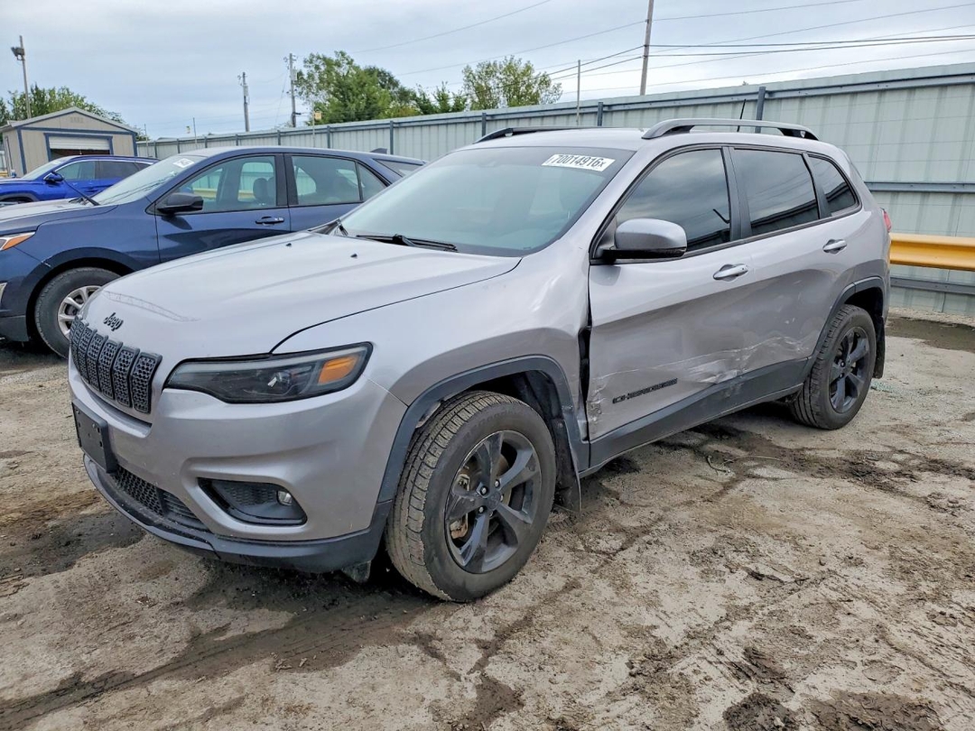 Vue de 2021 JEEP CHEROKEE LATITUDE PLUS, angle 1