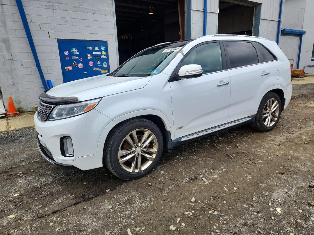 Vue de 2014 KIA SORENTO SX LIMITED, angle 1