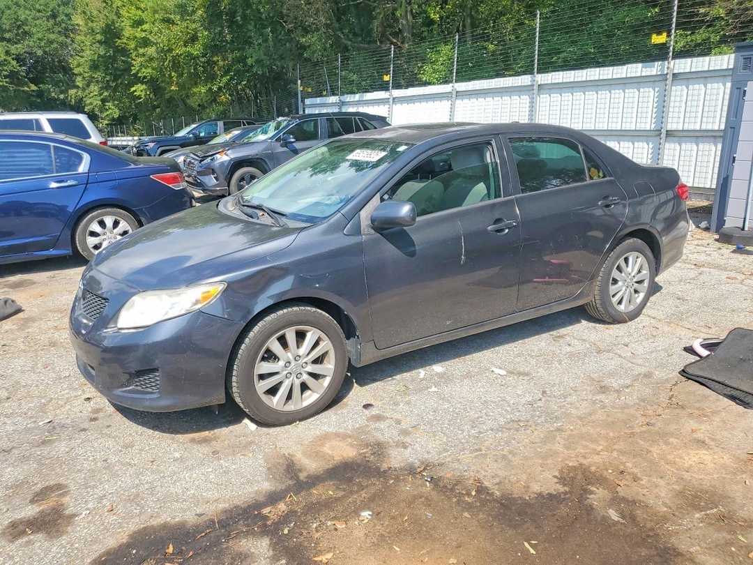 Vista de 2009 TOYOTA COROLLA LE, ángulo 1