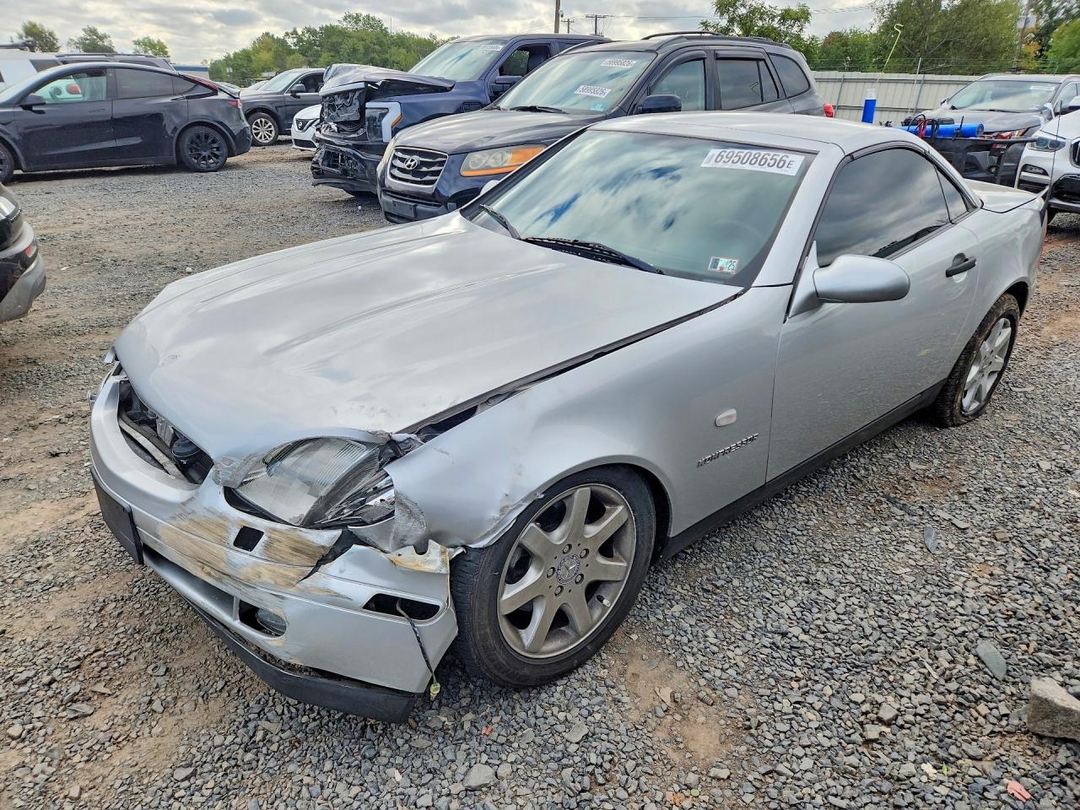 Vista de 1999 MERCEDES-BENZ SLK 230 KOMPRESSOR, ángulo 1