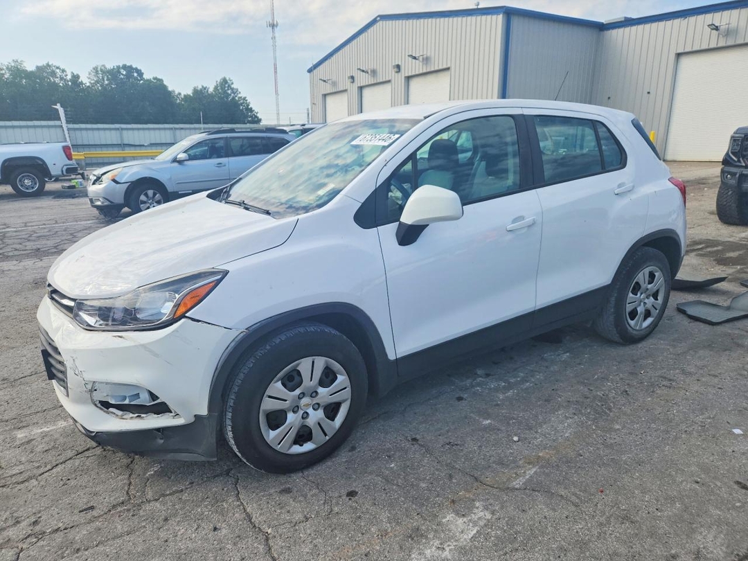 Vedere 2018 CHEVROLET TRAX LS, unghi 1