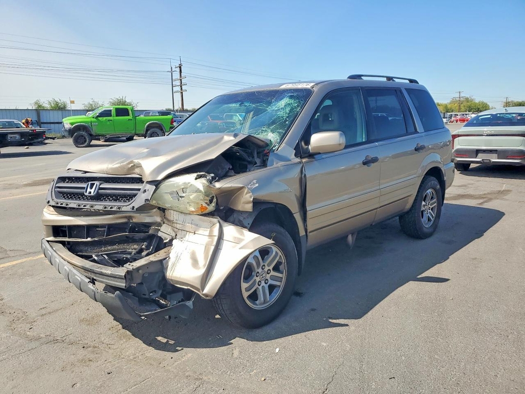 منظر 2005 HONDA PILOT EXL، زاوية 1