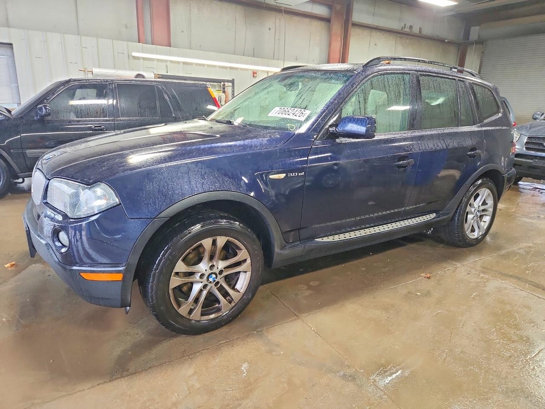 Vista de 2008 BMW X3 3.0SI, ángulo 1