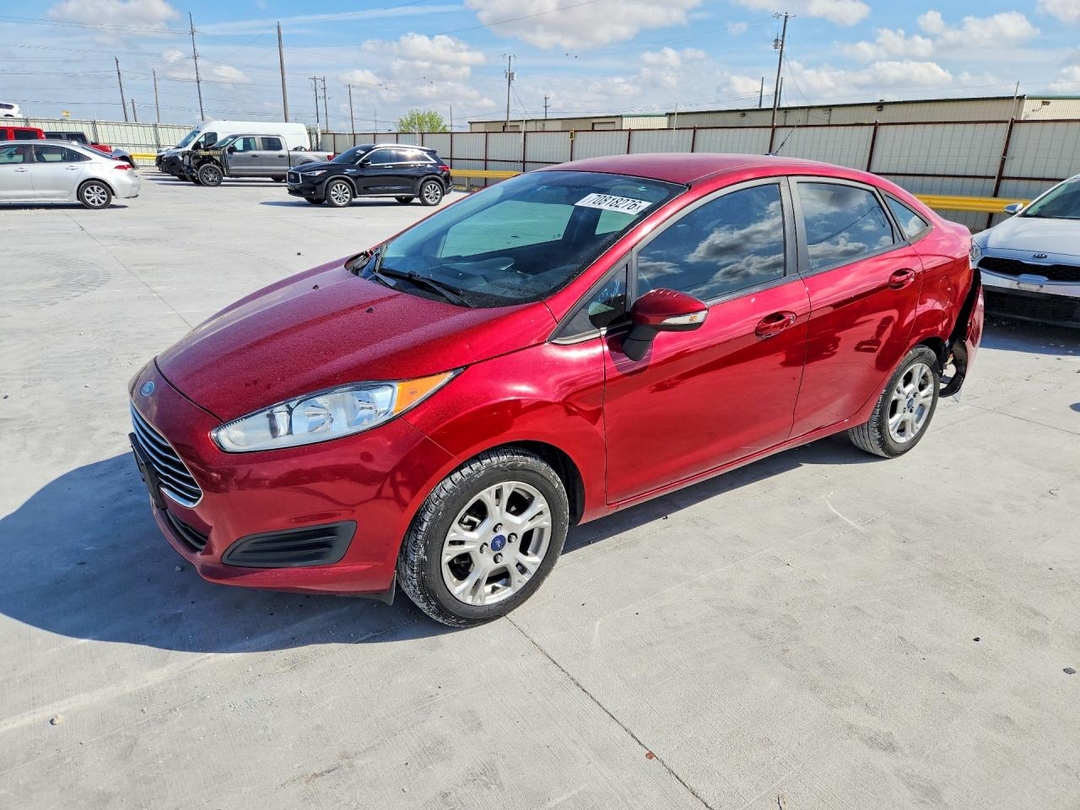 Vedere 2016 FORD FIESTA SE, unghi 1
