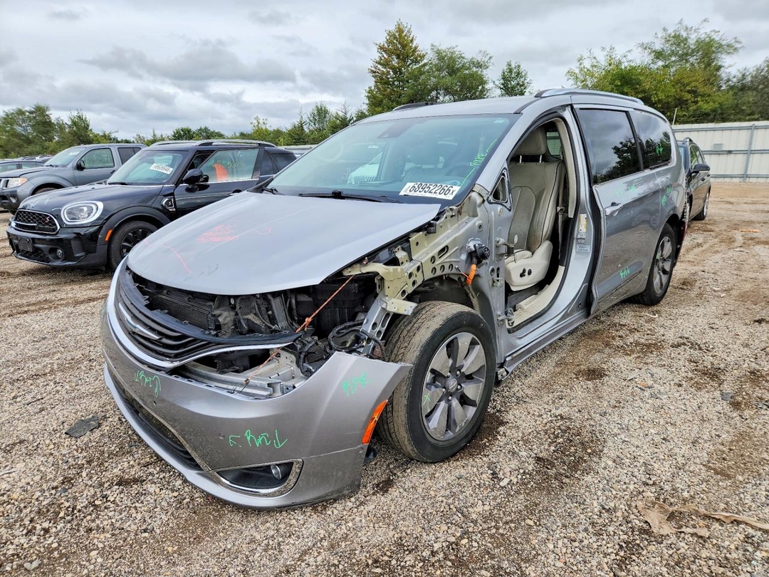 Vedere 2017 CHRYSLER PACIFICA EHYBRID PLATINUM, unghi 1
