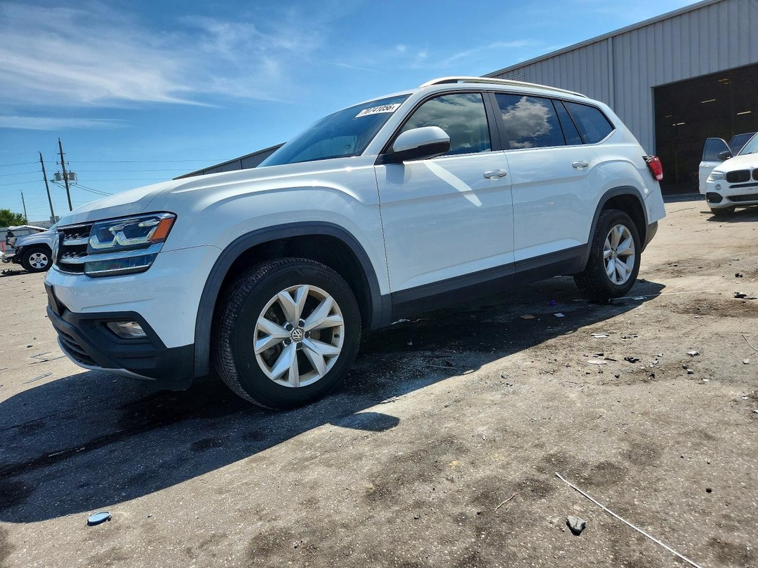 Vedere 2019 VOLKSWAGEN ATLAS SE, unghi 1