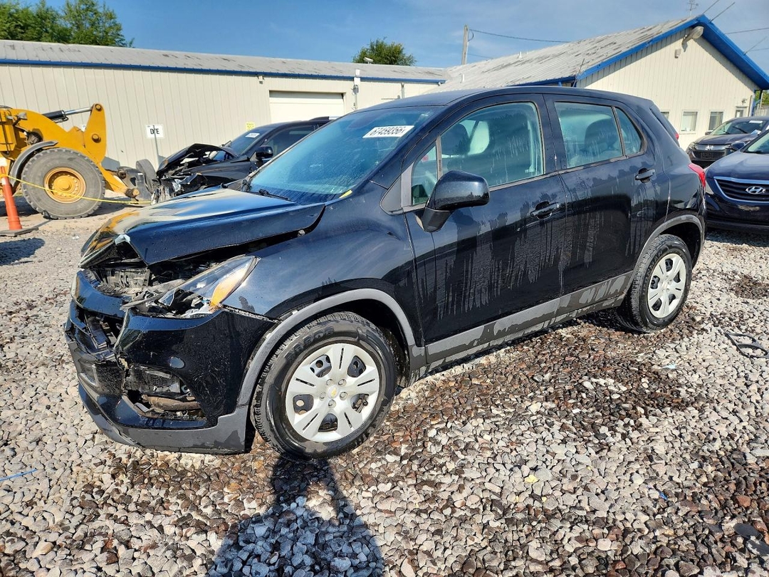 Vista de 2019 CHEVROLET TRAX LS, ángulo 1
