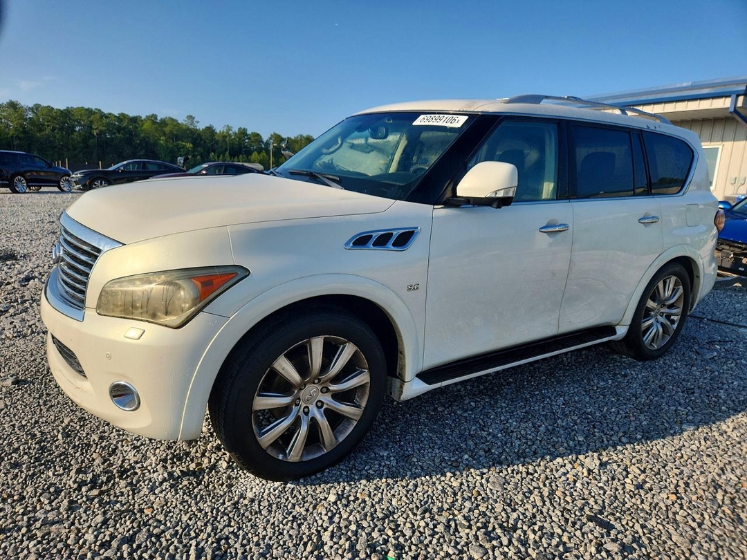 منظر 2014 INFINITI QX80 BASE، زاوية 1