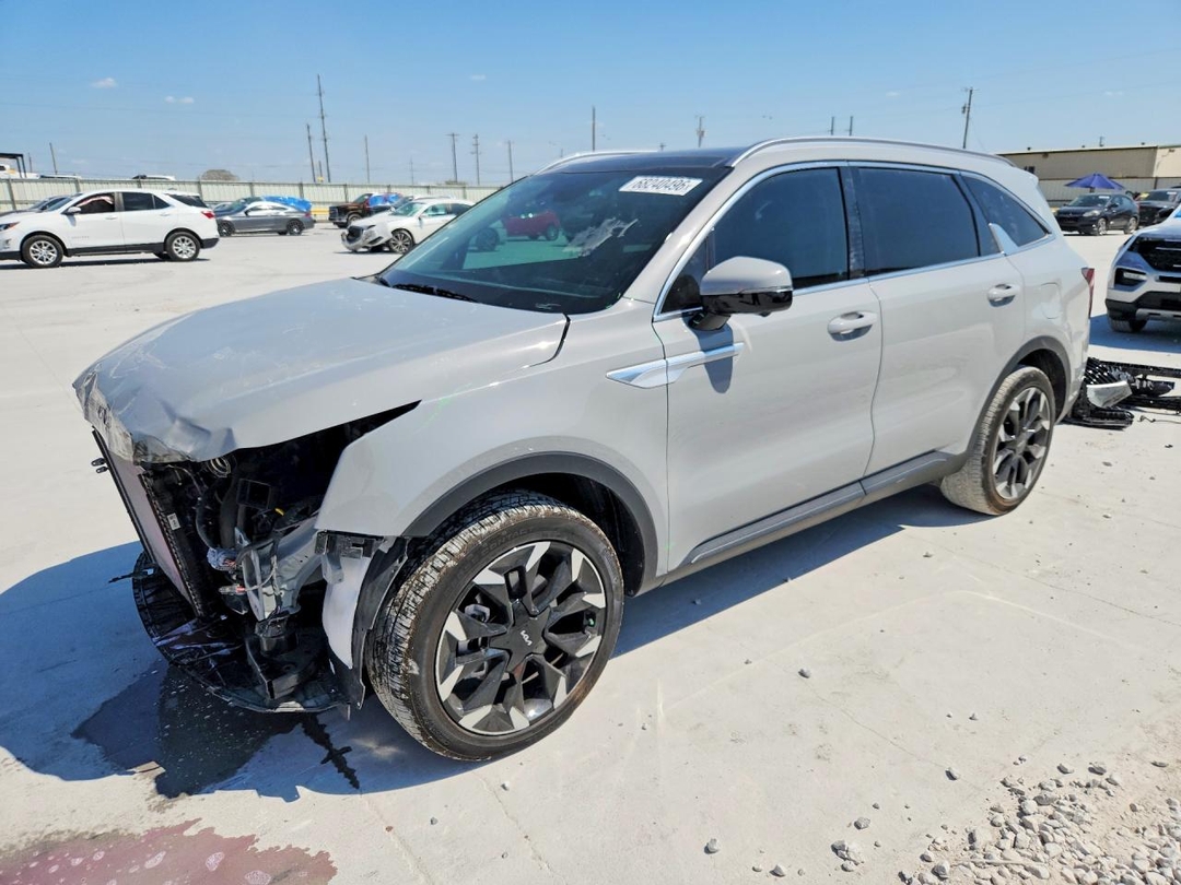 Вид 2025 KIA SORENTO SX, угол 1