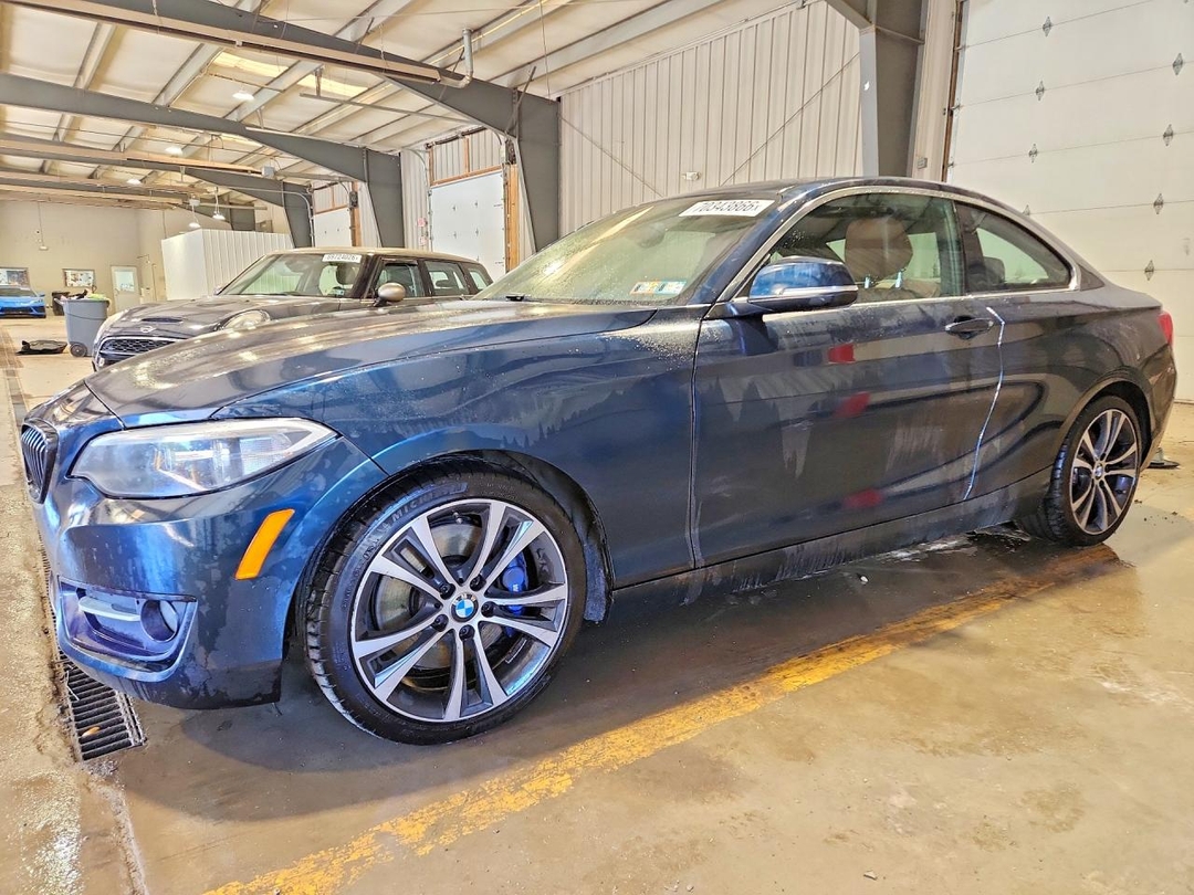 Vista de 2016 BMW 228 XI SULEV, ángulo 1