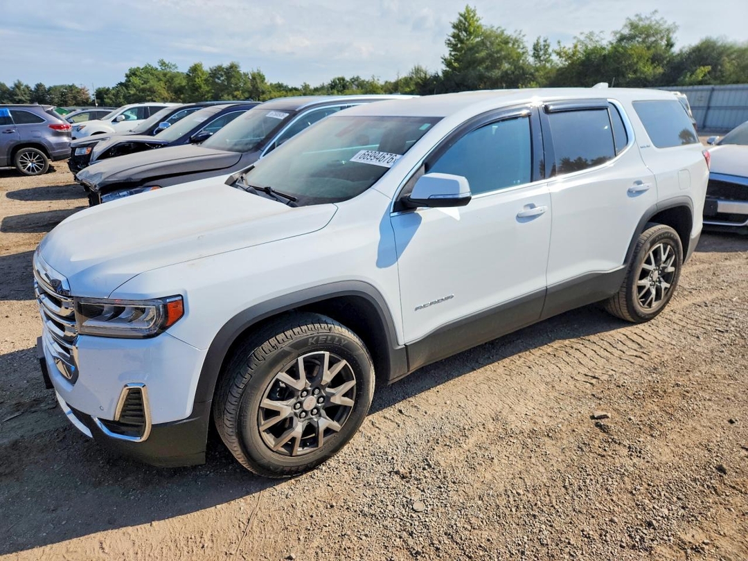 Vista de 2021 GMC ACADIA SLE, ángulo 1