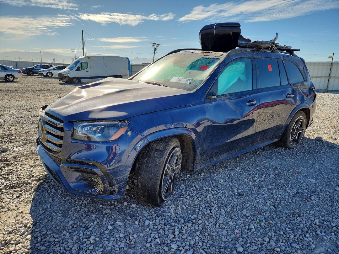 Вид 2024 MERCEDES-BENZ GLS 450 4MATIC, угол 1