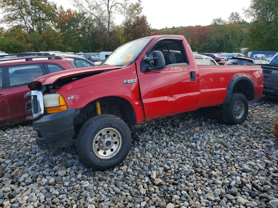 Вид 2001 FORD F250 SUPER DUTY, угол 1