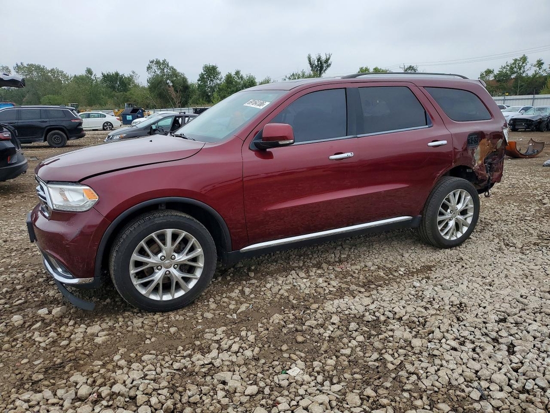 Vista de 2016 DODGE DURANGO LIMITED, ángulo 1