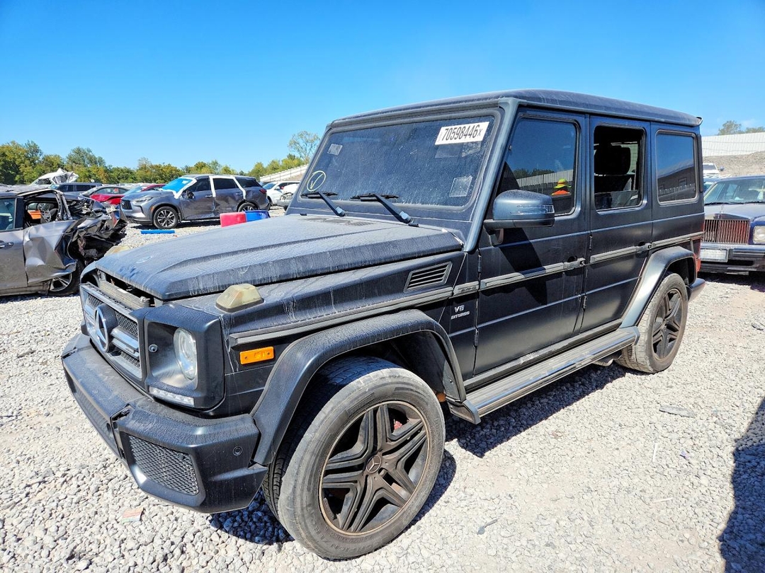 منظر 2017 MERCEDES-BENZ G 63 AMG، زاوية 1